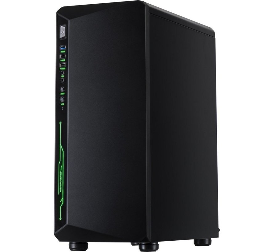 C-3 Saphir RGB | Midi Tower | Zwart