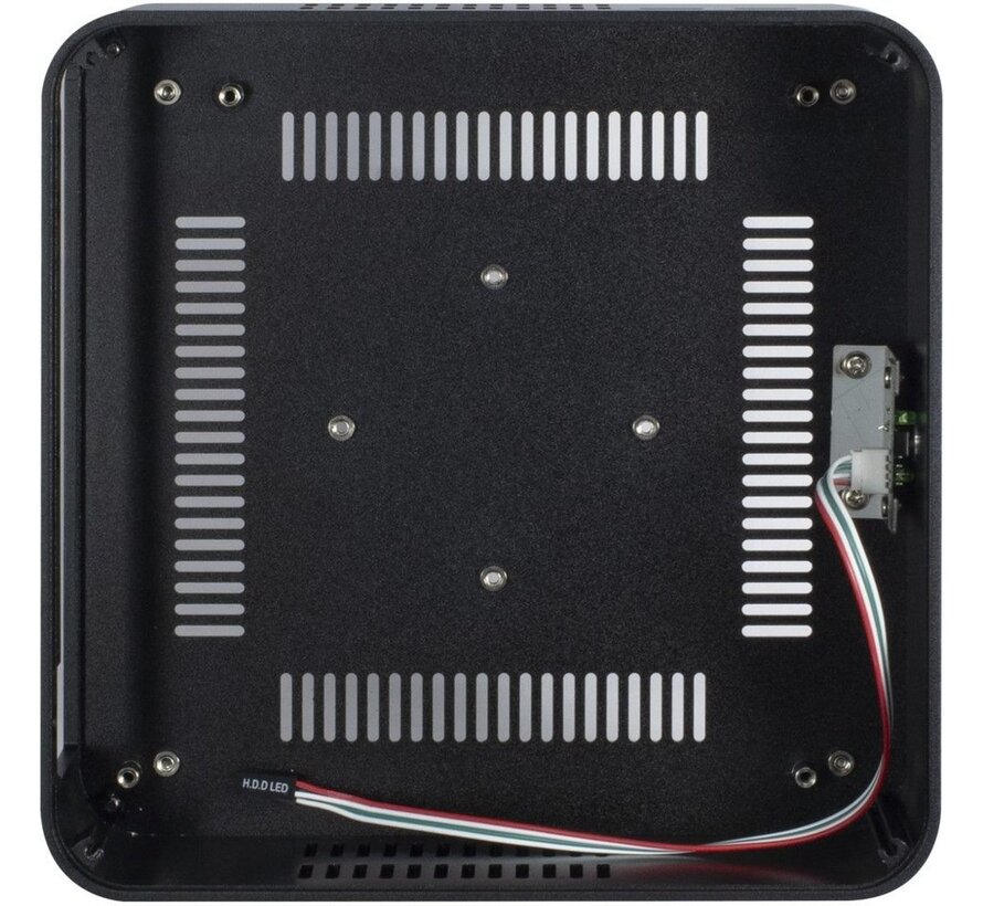 ITX A60 | Mini-ITX Case | 60 Watt Voeding | Zwart
