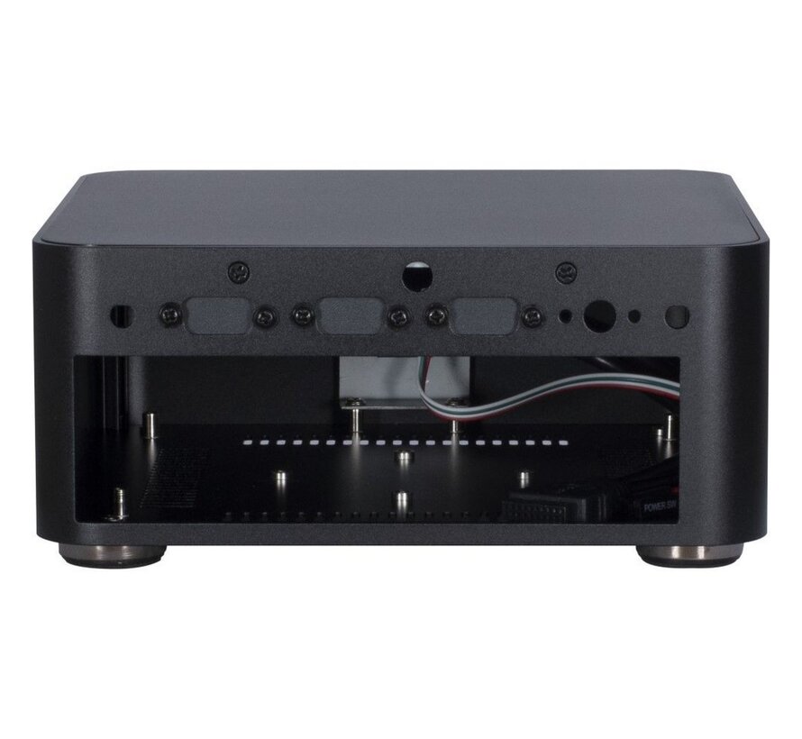 ITX A80 | Mini-ITX Case | 60 Watt Voeding | Zwart