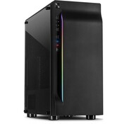 Inter-Tech A-3411 Creek RGB | Midi Tower | Zwart