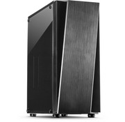 Inter-Tech T-11 Televen | Midi Tower | Zwart