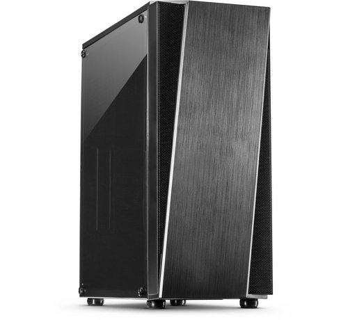 Inter-Tech T-11 Televen | Midi Tower | Zwart