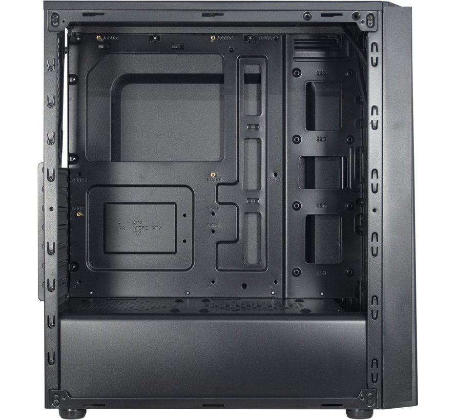 T-11 Televen | Midi Tower | Zwart