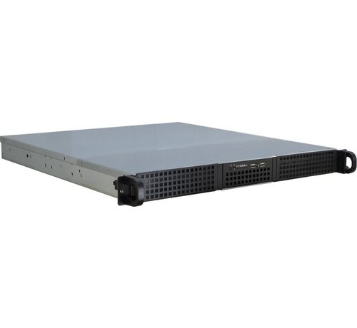 Inter-Tech IPC 1U-10248 | Server Rack Case | Zwart