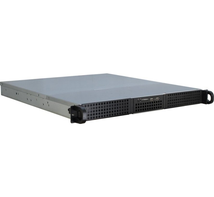IPC 1U-10248 | Server Rack Case | Zwart