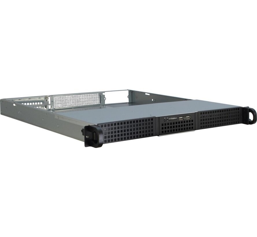 IPC 1U-10248 | Server Rack Case | Zwart