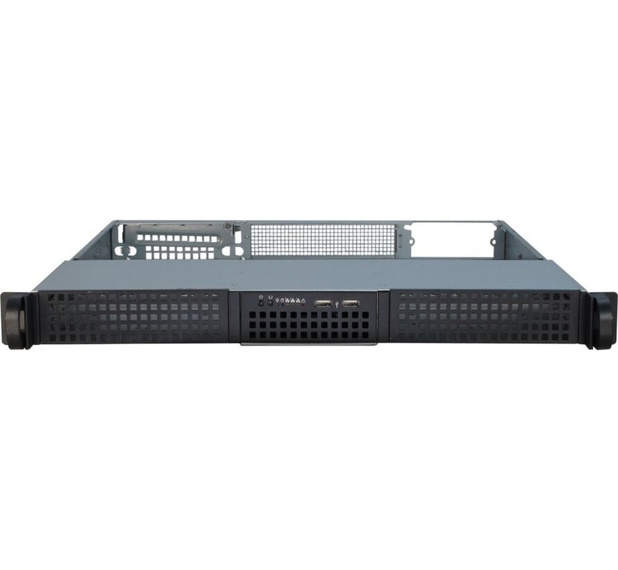 IPC 1U-10248 | Server Rack Case | Zwart