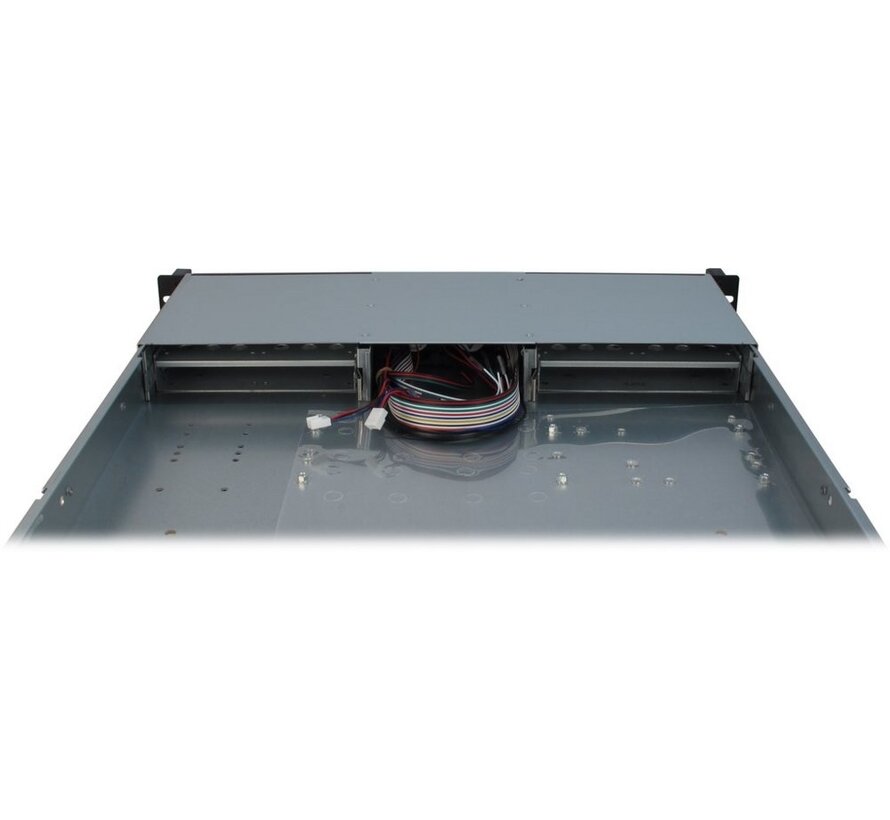 IPC 1U-10248 | Server Rack Case | Zwart