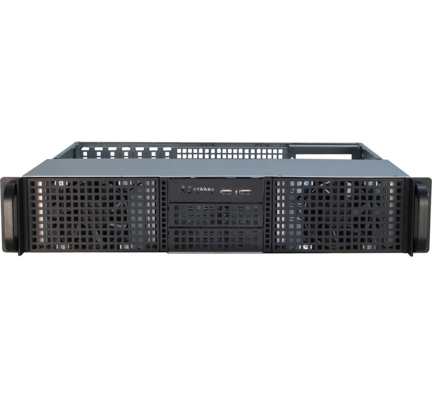 2U-20240 | Server Rack Case | Zwart