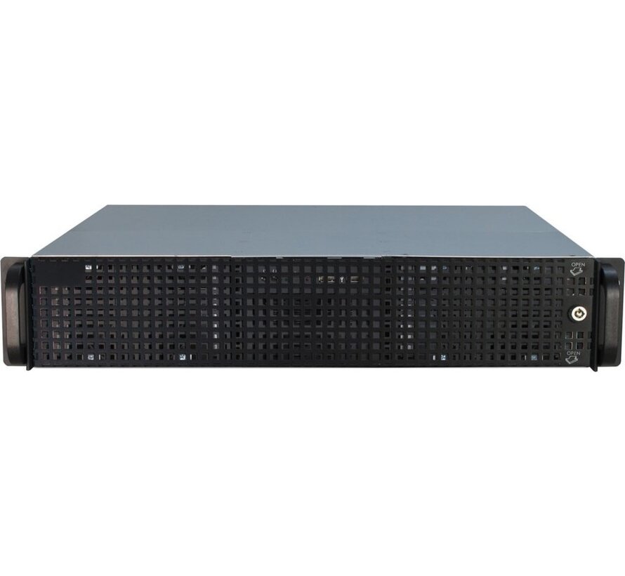 2U-20240 | Server Rack Case | Zwart