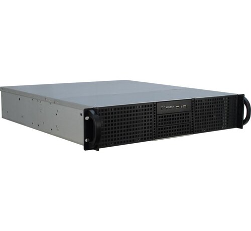 Inter-Tech IPC 2U-20248 | Server Rack Case | Zwart