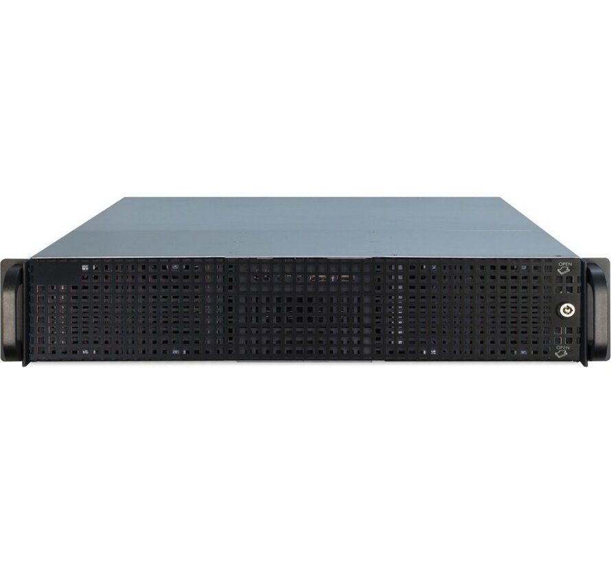 IPC 2U-20248 | Server Rack Case | Zwart