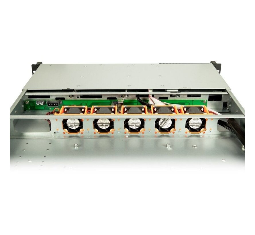IPC 1U-1404 | Server Rack Case | Zwart