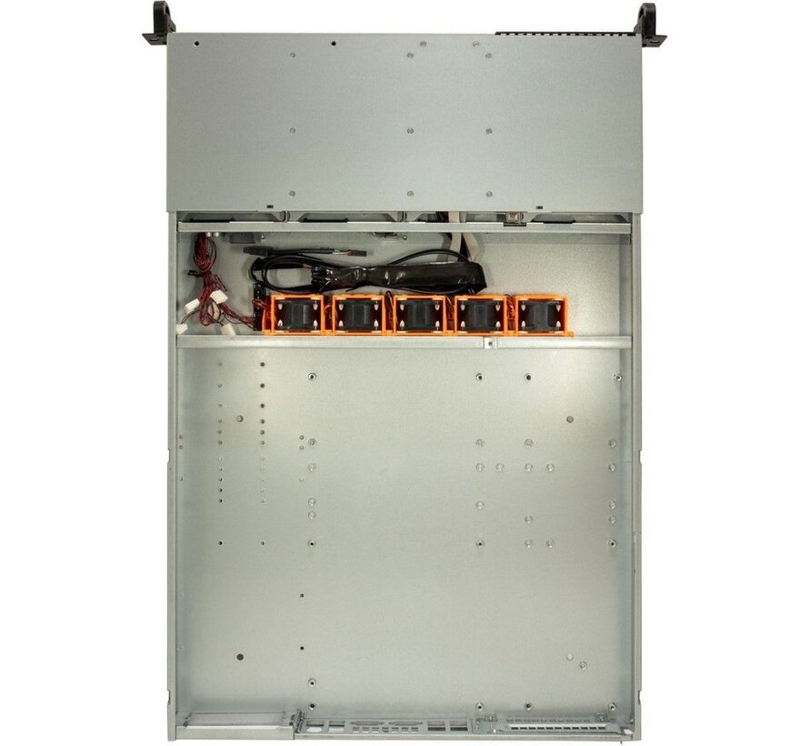 IPC 1U-1404 | Server Rack Case | Zwart