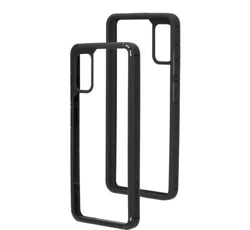 Mobiparts Rugged Clear Case | Samsung Galaxy A41 (2020) | Black