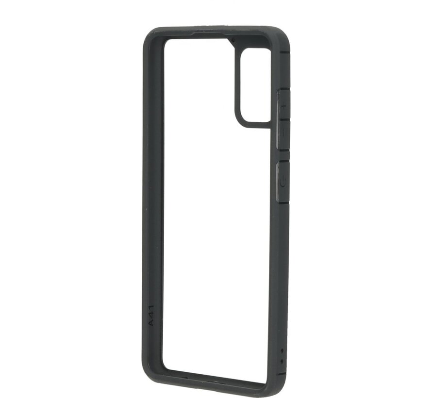 Rugged Clear Case | Samsung Galaxy A41 (2020) | Black