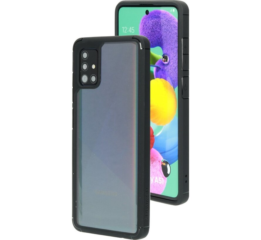 Rugged Clear Case | Samsung Galaxy A51 (2020) | Black
