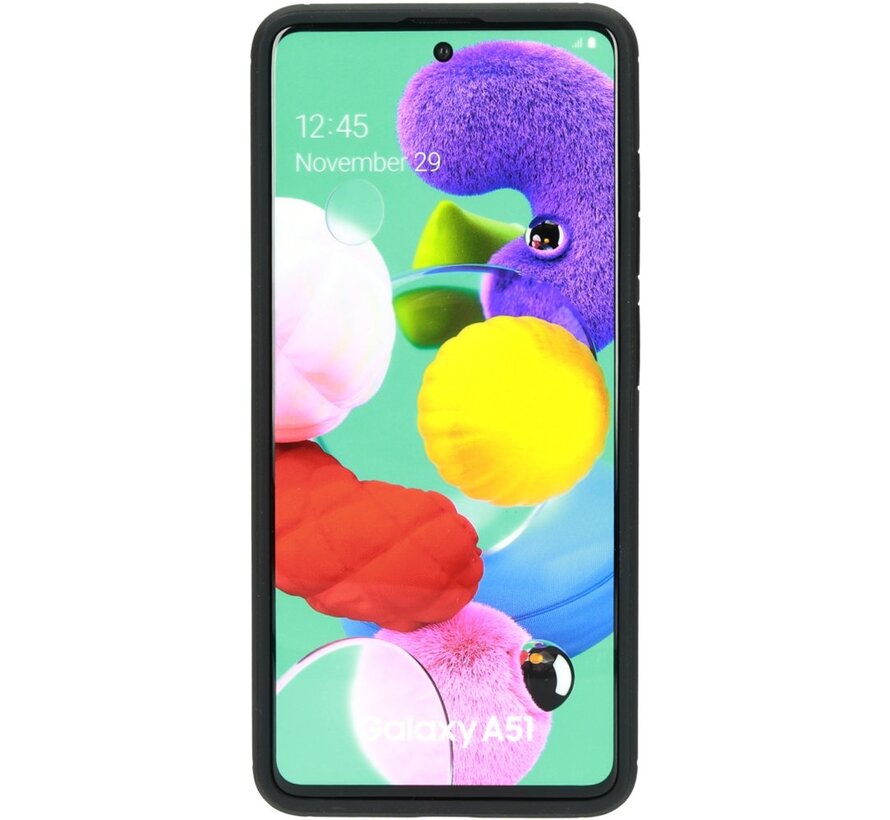 Rugged Clear Case | Samsung Galaxy A51 (2020) | Black