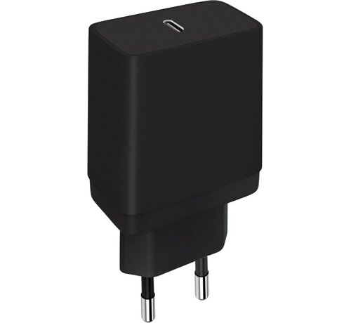 Mobiparts Wall Charger USB-C 20w Black (with PD)