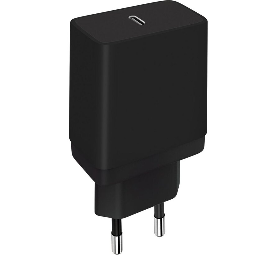 Wall Charger USB-C 20w Black (with PD)