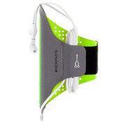 Mobiparts Comfort Fit Sport Armband | Apple iPhone 6, iPhone 6S, iPhone 7, iPhone 8 | Neon Green