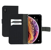 Mobiparts Saffiano Wallet Case | Apple iPhone X, iPhone XS | Black