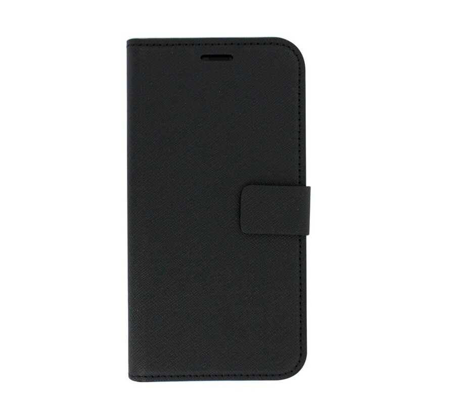 Saffiano Wallet Case | Apple iPhone X, iPhone XS | Black