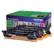 Brother TN-243CMYK | Tonercartridge | Origineel | Zwart, Cyaan, Magenta, Geel | 1 stuk