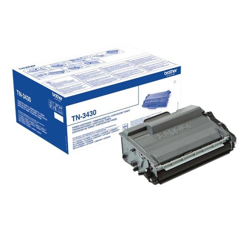 Brother TN-3430 Tonercartridge | Circa 3.000 Pagina's A4 | Conform ISO/IEC 19752