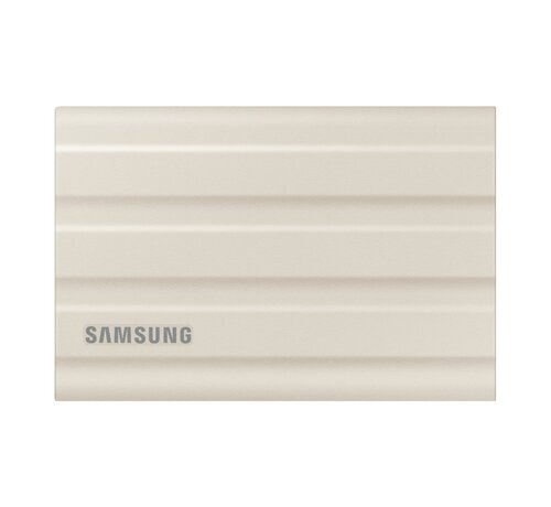 Samsung T7 Shield | Externe SSD | 1TB | USB 3.2 Gen2 | 1.050MB/s Lezen | 1.000MB/s Schrijven | Beige