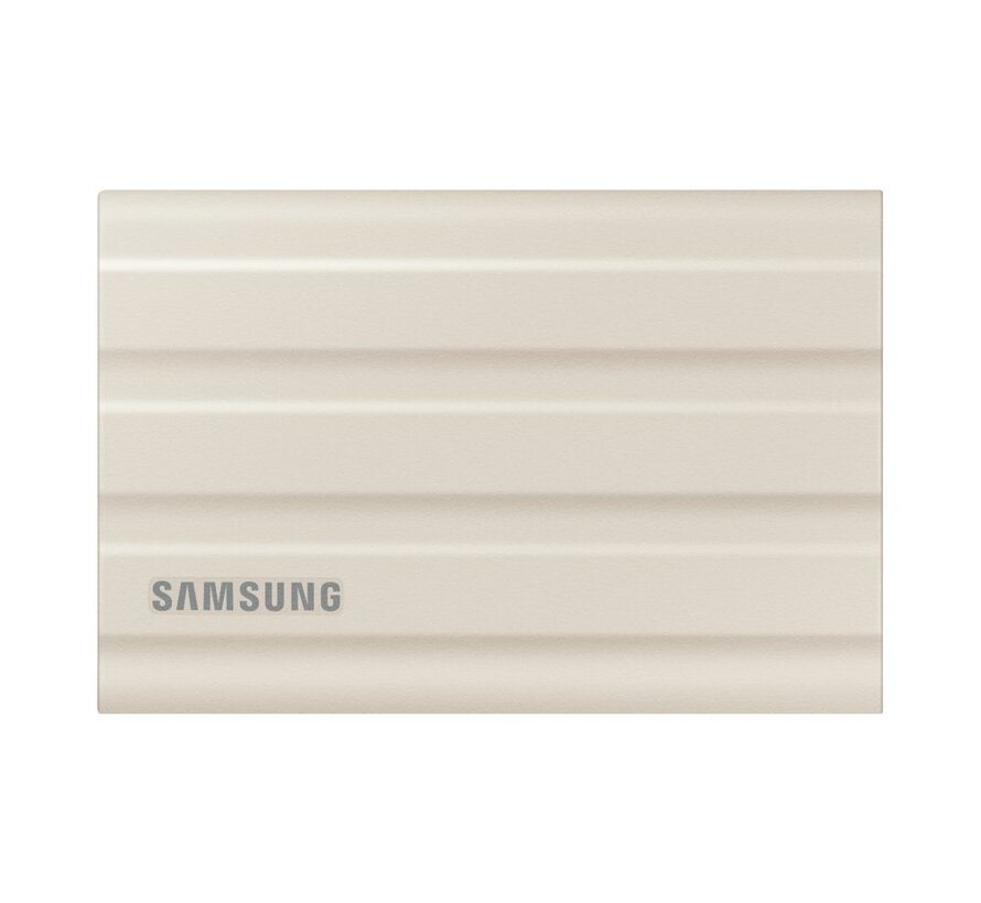 T7 Shield | Externe SSD | 1TB | USB 3.2 Gen2 | 1.050MB/s Lezen | 1.000MB/s Schrijven | Beige
