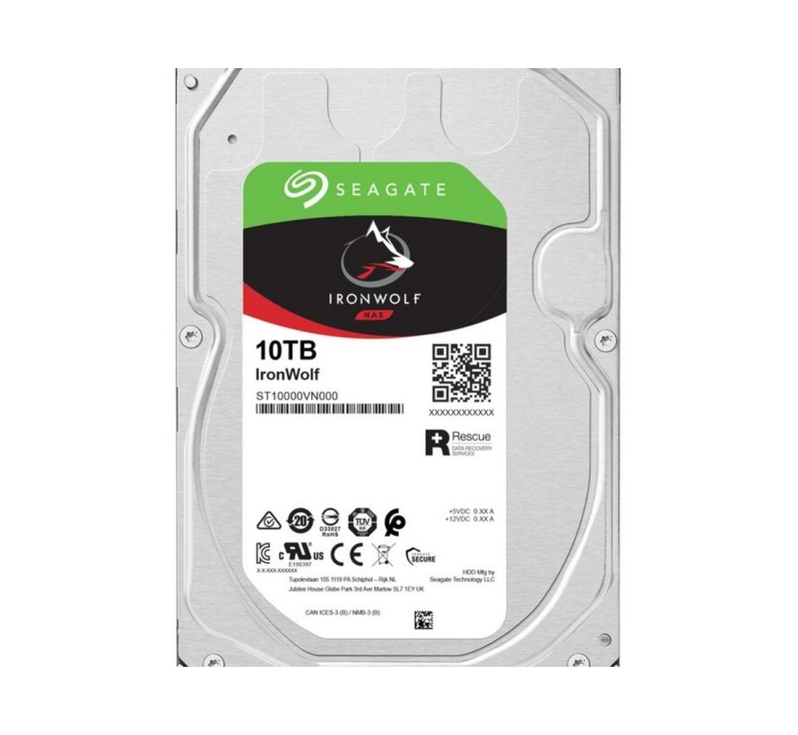 IronWolf NAS HDD 3.5" | 10TB SATA III | 7200RPM