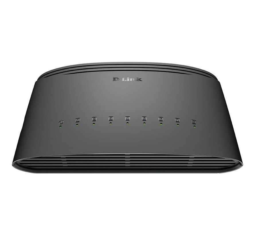 D-Link DGS-1008D/E Switch | Unmanaged | Gigabit Ethernet (10/100/1000 Mbps)