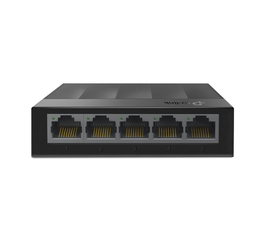 LS1005G Unmanaged Gigabit Ethernet (10/100/1000) Zwart