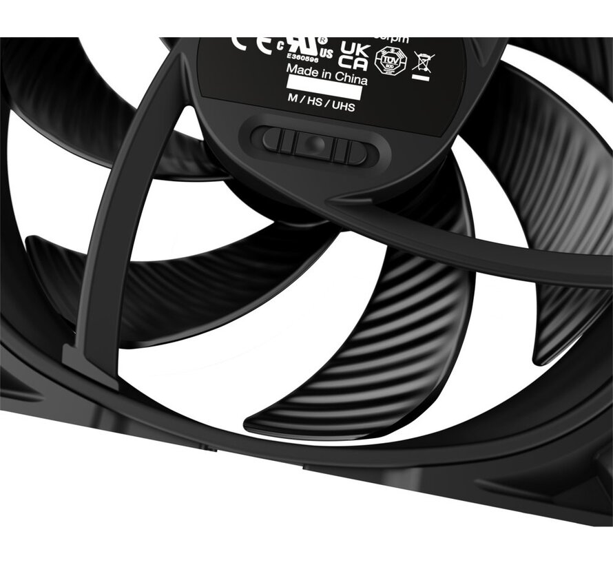 SILENT WINGS PRO 4 | 120mm PWM Computer behuizing Ventilator 12 cm Zwart 1 stuk(s)