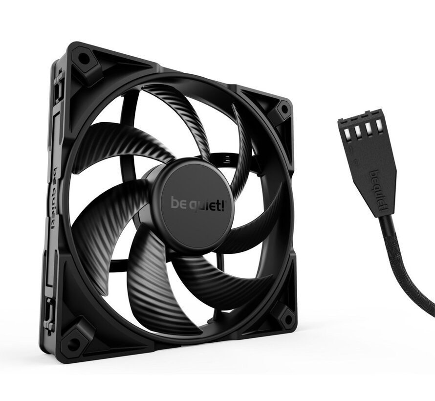 SILENT WINGS PRO 4 | 140mm PWM Computer behuizing Ventilator 14 cm Zwart 1 stuk(s)