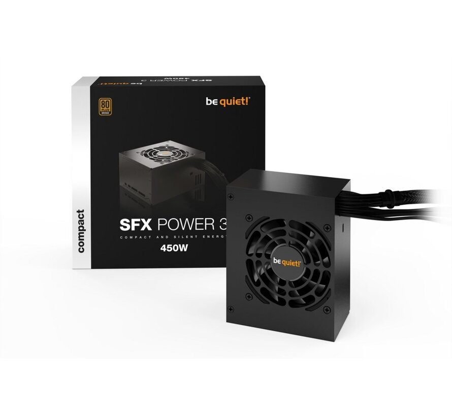 SFX POWER 3 450W power supply unit 20+4 pin ATX Zwart