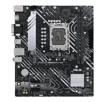 Asus ASUS PRIME B660M-K D4 | Socket LGA 1700 | Intel B660 | 2xDDR4 | ATX | Moederbord