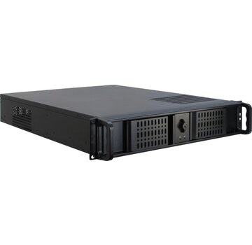 Inter-Tech IPC 2U-2098-SL | Server Rack Case | Zwart
