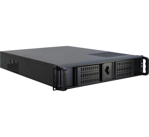 Inter-Tech IPC 2U-2098-SL | Server Rack Case | Zwart
