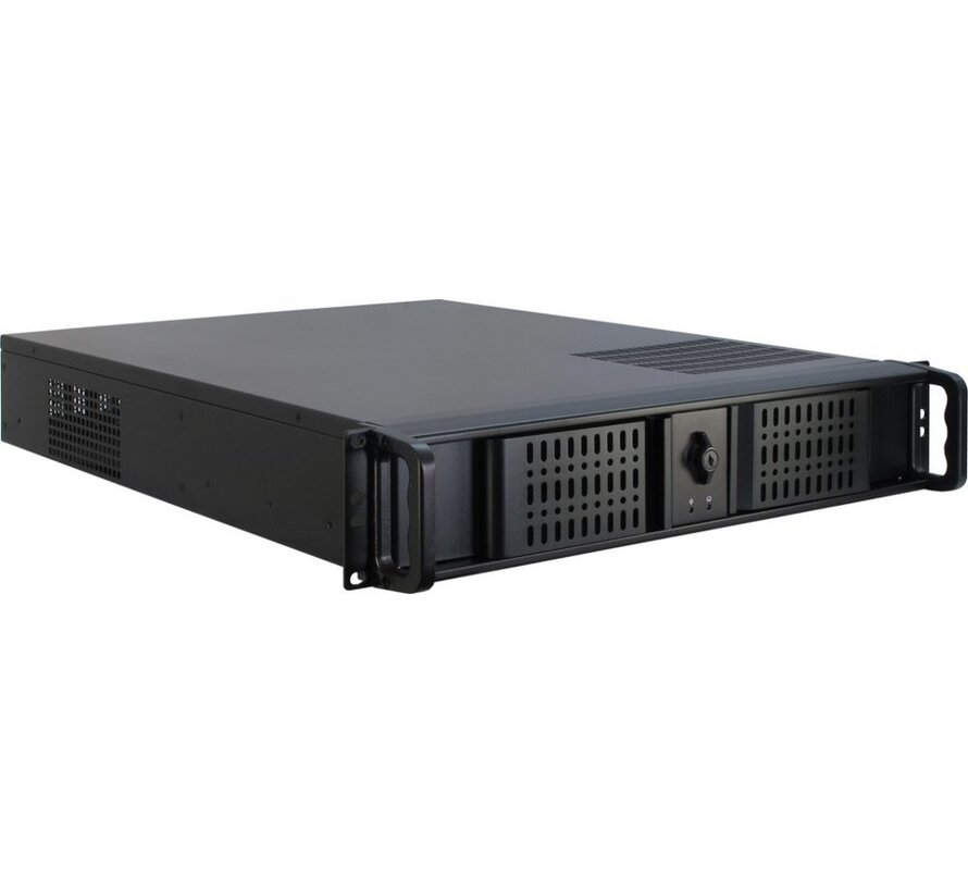 IPC 2U-2098-SL | Server Rack Case | Zwart