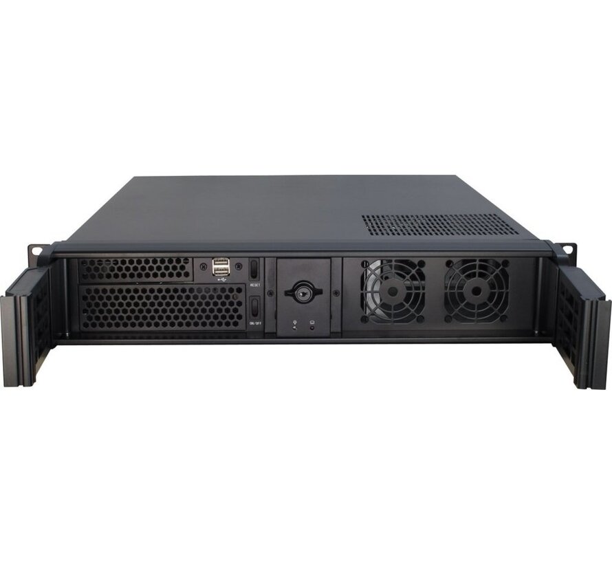 IPC 2U-2098-SL | Server Rack Case | Zwart