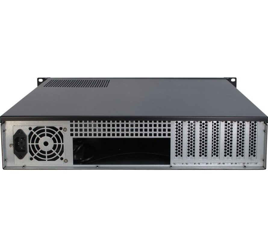 IPC 2U-2098-SL | Server Rack Case | Zwart