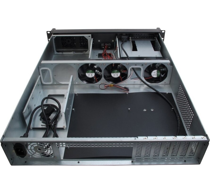 IPC 2U-2098-SL | Server Rack Case | Zwart