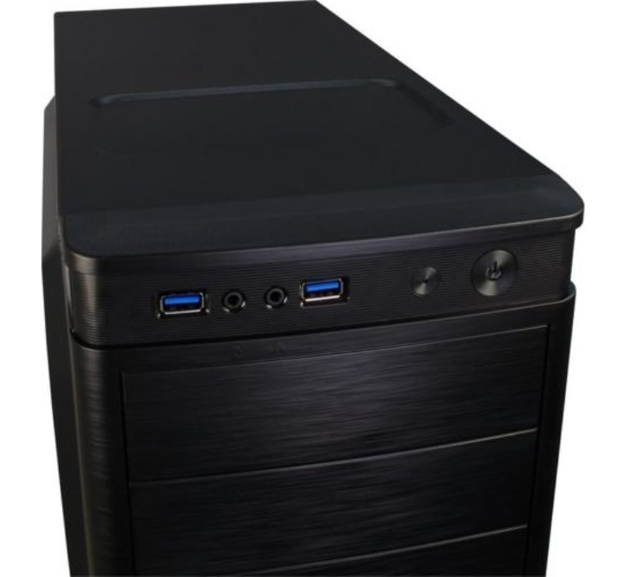 IT-5905 | Midi Tower Case | Zwart