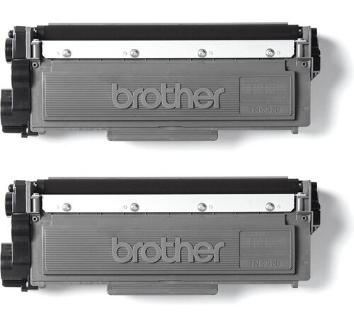 Brother TONER N 3K PK2 tonercartridge 2 stuk(s) Origineel