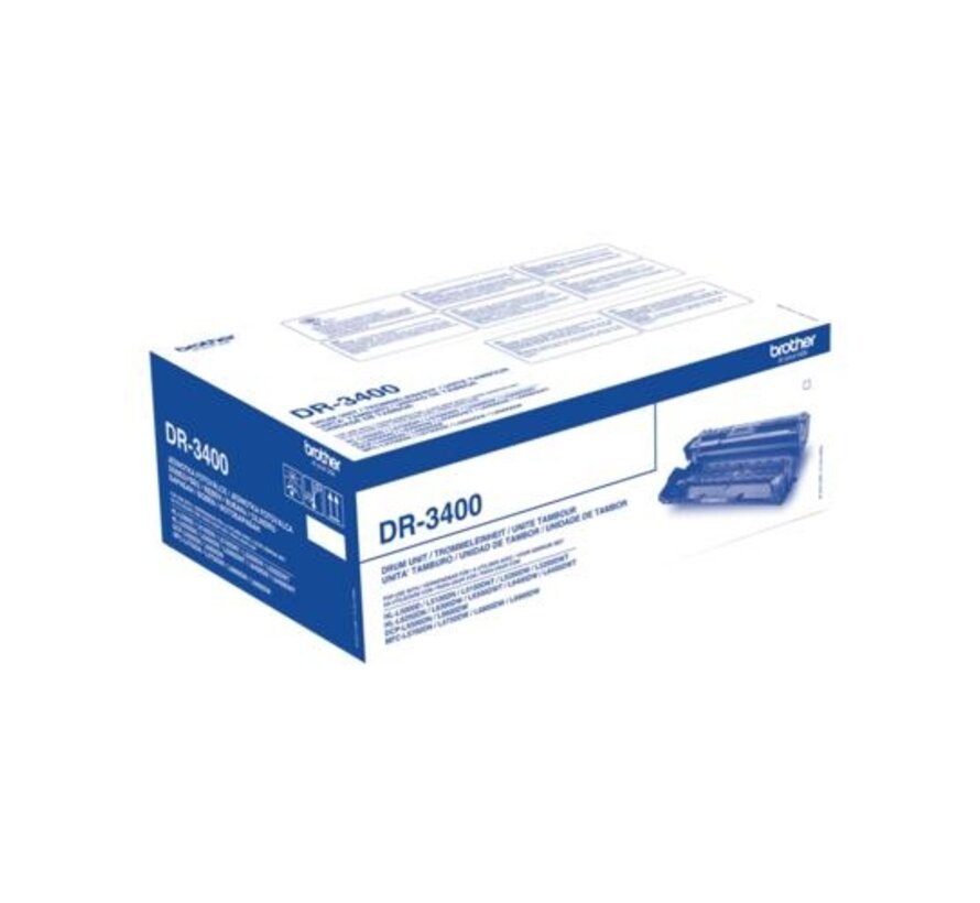 DR-3400 | Originele Printer Drum | Zwart | 1 Stuk