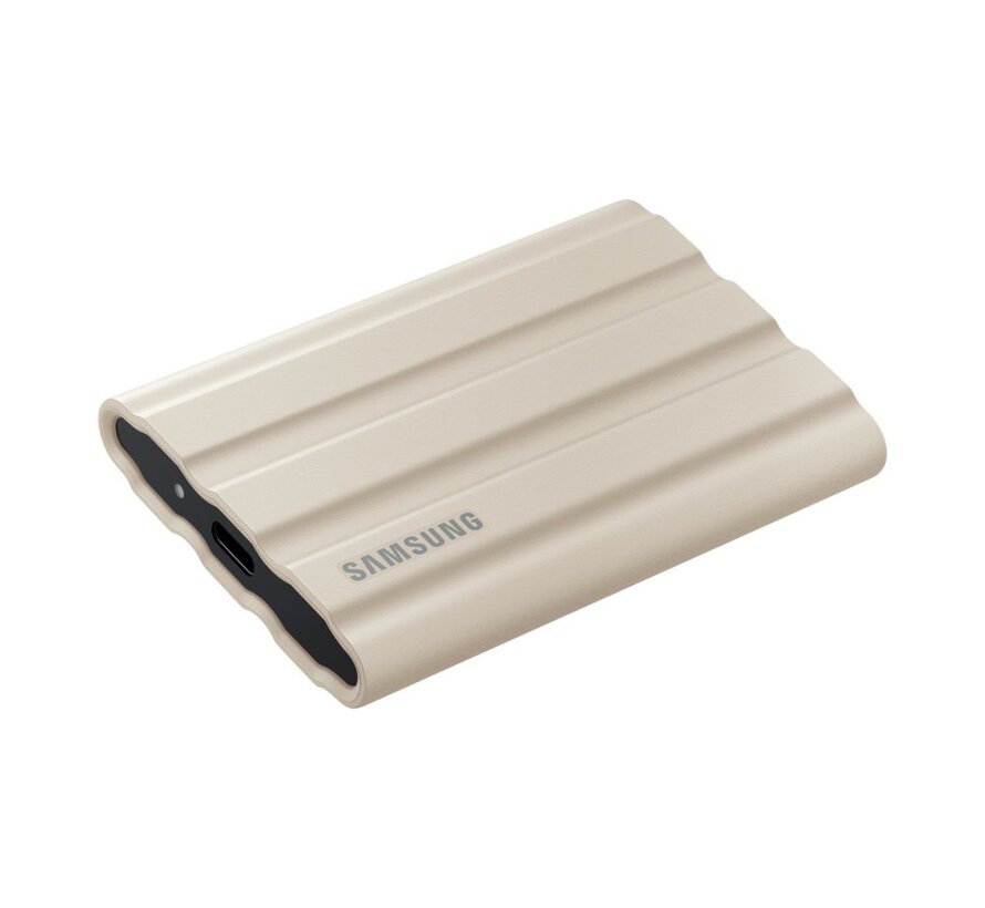 T7 Shield | Externe SSD | 2TB | USB 3.2 Gen2 | 1.050MB/s Lezen | 1.000MB/s Schrijven | Beige