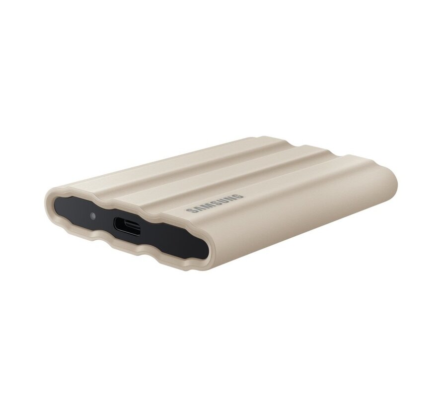 T7 Shield | Externe SSD | 2TB | USB 3.2 Gen2 | 1.050MB/s Lezen | 1.000MB/s Schrijven | Beige