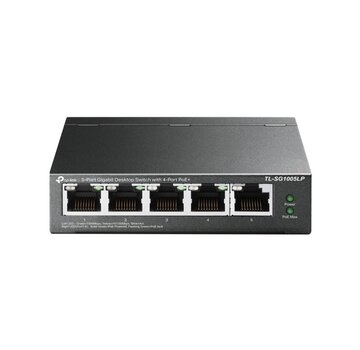 TP-Link TL-SG1005LP | Unmanaged | Gigabit Ethernet (10/100/1000 Mbps) | Power over Ethernet (PoE)
